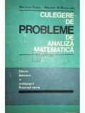 Marian Craiu - Culegere de probleme de analiză matematică (editia 1976)