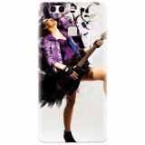 Husa silicon pentru Huawei P9 Plus, Rock Music Girl