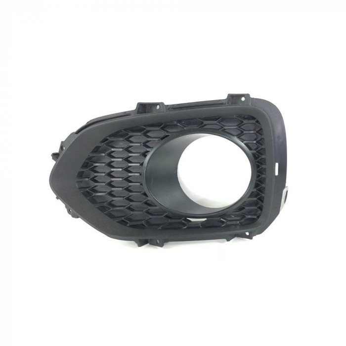 Grila bara fata Kia Sorento (Xm), 05.2009-12.2012, parte montare partea stanga, cu gaura proiector, 417227-1, Aftermarket