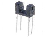 Senzor fotoelectric transmițător-receptor DARK-ON cu slot