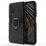 Husa pentru Xiaomi Poco M3, Techsuit Silicone Shield, Black