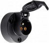 Priza Remorca 3 Pini Magneti Marelli 12-24V 16A, Negru, Contact cu Surub
