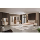 DORMITOR COMPLET LUISA 160x200cm (saltea si somiera gratuite)