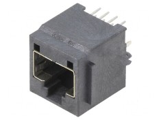 Conector RJ45 CAT5E TE TH IN.SHIELD 8P8C