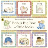 Baby's Big Box of Little Books - Carti pentru copii mici, educational, format cutie cu carti