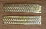 S S9 - Grade militare - metalice auriu - comunism - sergent