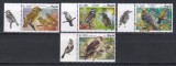Angola 2018 - Păsări - Barbets, Serie cu Tapsuri pe St&acirc;nga, MNH
