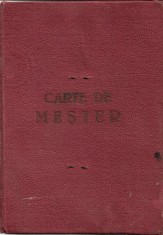 Carte de mester pantofar 1942 Sibiu foto