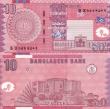 BANGLADESH 10 taka 2010 UNC!!!