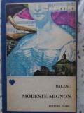 Modeste Mignon - Honore de Balzac, Editura MARC 1990, Roman, Beletristica, Coperta Necartonata