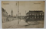 PETROSANI , STRADA BISERICII , CARTE POSTALA ILUSTRATA , INCEPUT DE SECOL 20