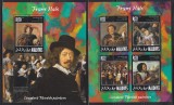 Maldive 2014 - Picturi de Frans Hals, Colita + Bloc, MNH