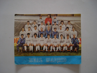 Poza Real Madrid, nedatata, circa 1990 foto