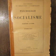 Psychologie du socialisme - Gustave Le Bon (1920)