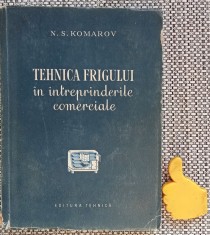 Tehnica frigului in intreprinderile comerciale Komarov foto