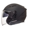 Casca open face pentru scuter - motocicleta MT Avenue SV negru mat (ochelari soare integrati) XS (53/54cm)
