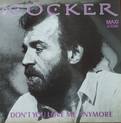 VINIL Joe Cocker &amp;ndash; Don&amp;#039;t You Love Me Any More 12&amp;quot;, Maxi-Single, 45 RPM (VG) foto