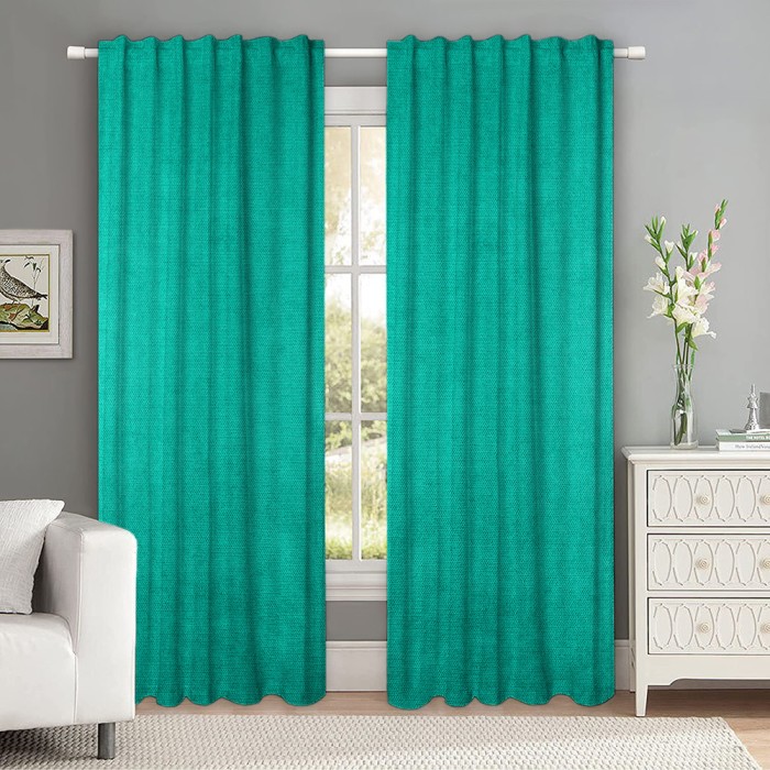 Draperie tip tesatura in cu rejansa transparenta cu ate pentru galerie, Madison, 150x235 cm, densitate 700 g/ml, Marjan, 1 buc
