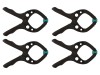 Set 4 Presă de Prindere Universală 30mm MICROFIX