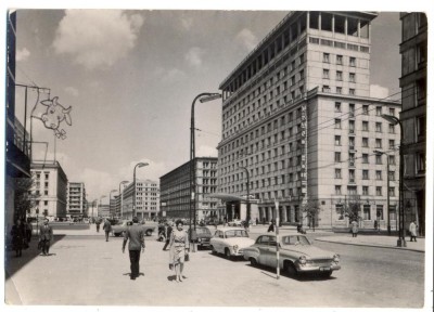 AD 1000 C. P. VECHE - WARSZAWA -ULICA KRUCZA - VARSOVIA - POLONIA foto