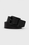 Levi&#039;s curea de piele culoarea negru