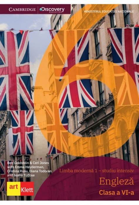 Limba engleza pentru studiu intensiv clasa a VI-a manual Cambridge, autor Ben Goldstein