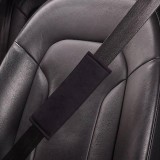 Perna Protectie Centura Auto Copii Neagra, Moale, Confortabila, Calatorie, Universal