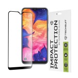 Folie pentru Samsung Galaxy A10e / A20e, Techsuit 111D Full Cover / Full Glue Glass, Black