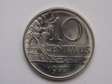 10 CENTAVOS 1977 BRAZILIA-AUNC