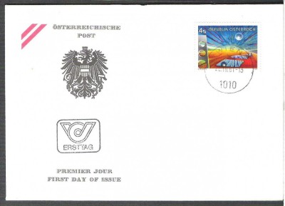 Austria &amp;Ouml;sterreich 1981 Moderne Kurst FDC K.164 foto