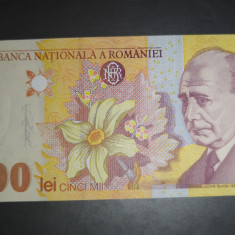 SD0182 Romania 5000 lei 1998 UNC filigran mic