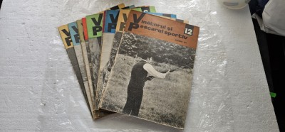 REVISTA VANATORUL SI PESCARUL SPORTIV ANUL 1971 ,LOT 12 BUCATI foto
