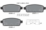 TEXTAR 2509606 Q+ set placute frana,frana disc