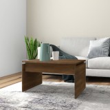 Gossi masuta de cafea, stejar maro, 68x50x38 cm, lemn prelucrat