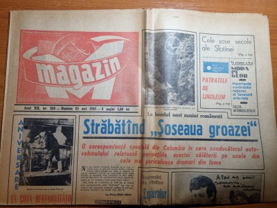 magazin 25 mai 1968-art. orasul slatina foto