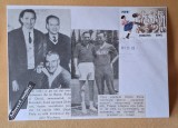 Istoria fotbalului - Suporter - fan zone - echipa de fotbal DINAMO Bucuresti, profesorul ANGELO NICULESCU, plic, intreg postal