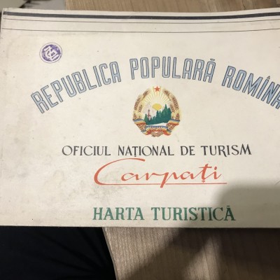 OBCT1 Harta RPR Carpati oficiul de turism foto