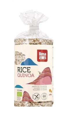 Rondele din Orez Expandat cu Quinoa Bio Lima 100gr foto