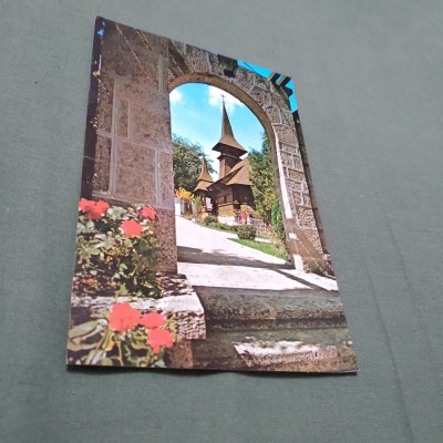 CARTE POSTALA TECHIRGHIOL -BISERICUTA DE LEMN NECIRCULATA foto