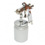 Pistol de vopsit cu aer comprimat 600ml, duza 2mm HVLP, debit 300ml/min, presiune max. 5 bar