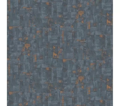 Tapet decorativ modern lavabil, bronz, albastru imitations2 10179-08 foto