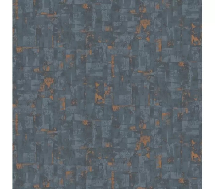 Tapet decorativ modern lavabil, bronz, albastru imitations2 10179-08