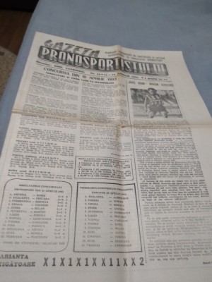 ZIARUL GAZE3TA PRONOSPORTISTULUI NR.35 13-18 APRILIE 1993 foto