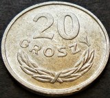 Cumpara ieftin Moneda 20 GROSZY - RS POLONIA, anul 1963 *cod 2199 A, Europa