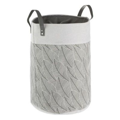 Cos de rufe gri, model frunze, 43L, 35x45cm foto