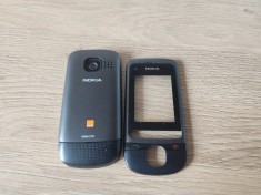 Carcasa pentru Nokia C2-05 neagra - folosita , Completa si originala