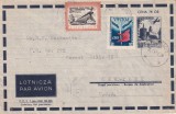 FILATELIE TEMATICA - PLIC POLONIA TEMATICA AVION AVIOANE