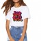 Tricou dama alb - Keep it real - XL