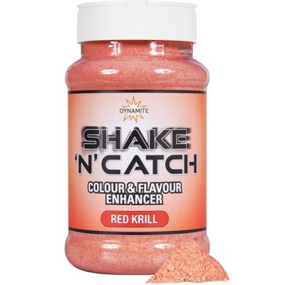 Aditiv Praf DYNAMITE BAITS Shake N&amp;#039; Catch Colour &amp;amp; Flavor Enhancer, Red Krill, 260g foto