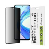 Folie sticla Honor X7b Techsuit 111D Privacy Full&Atilde;&sbquo;&Acirc;&nbsp;Glue, negru